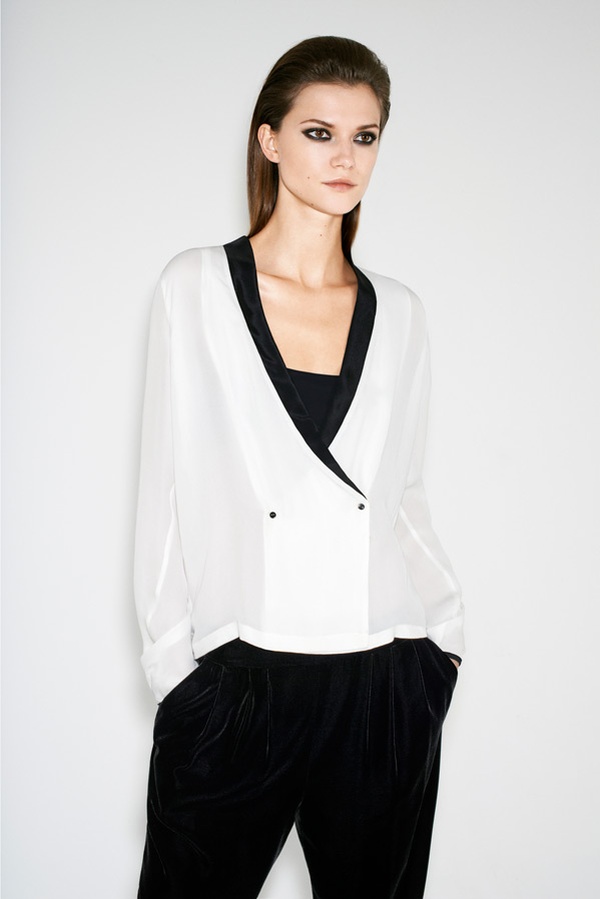 Kasia Struss is Party Ready for Zara's Twelve Holiday 2012 Lookbook
