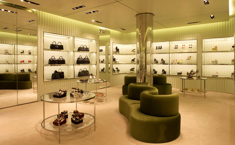 Prada store in Miami, Florida