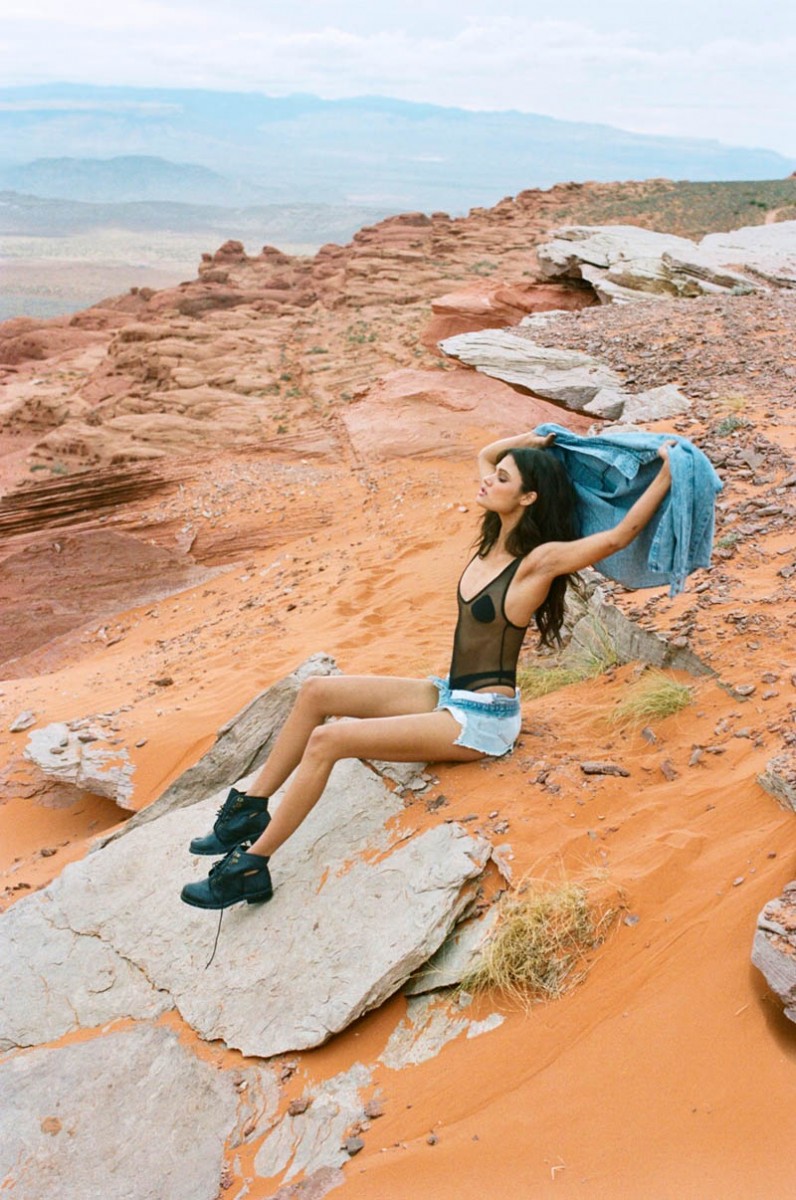 Daniela Braga Rocks Colorful Style for Nasty Gal's Pre-Spring 2013 Lookbook