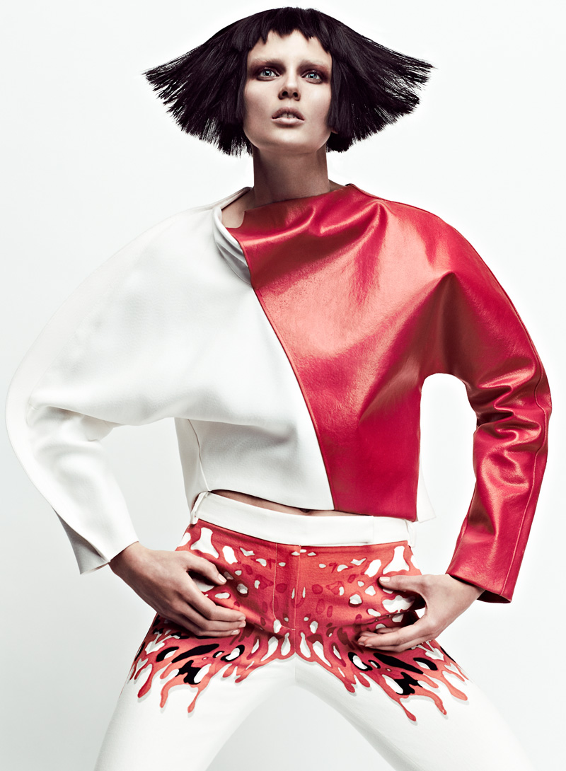 Chris Nicholls Captures Star Style for Flare's January Issue