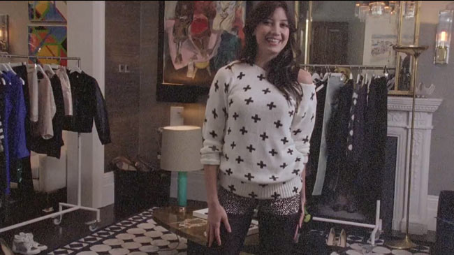 Daisy Lowe Selects Party Looks from H&M in New Video