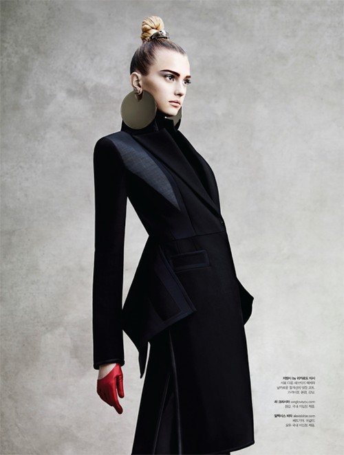 Sigrid Agren Wears Futuristic Outerwear for S Magazine