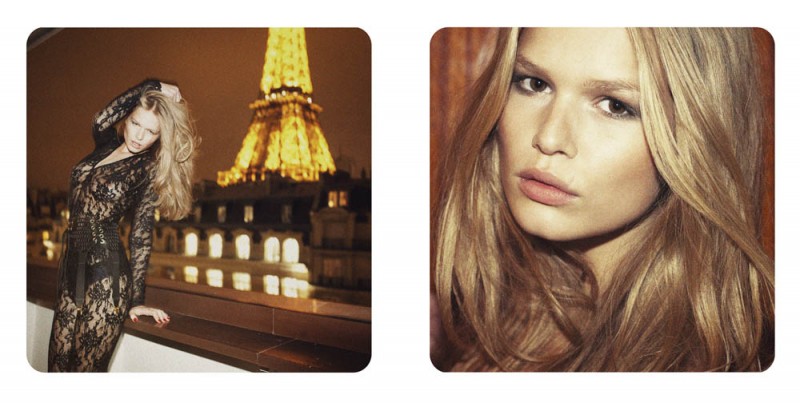 Anna Ewers by Pierre Dal Corso in "A Night in Paris" for Fashion Gone Rogue