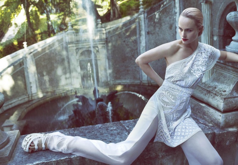 Amber Valletta Returns for Emilio Pucci Spring 2013 Campaign by Mert & Marcus