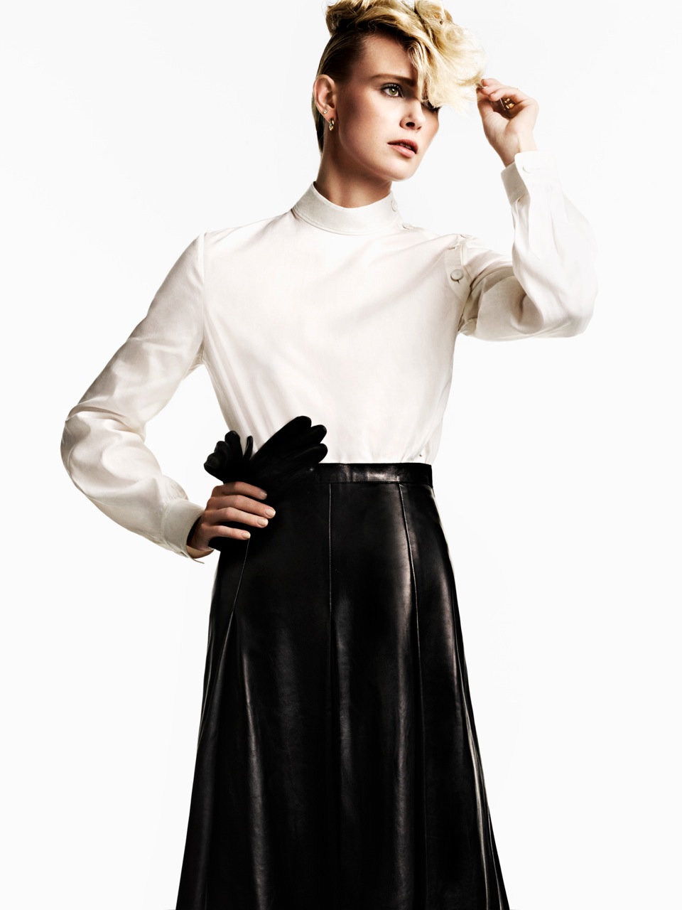 Dewi Driegen Sports Tailored Looks for Marie Claire Netherlands by ...