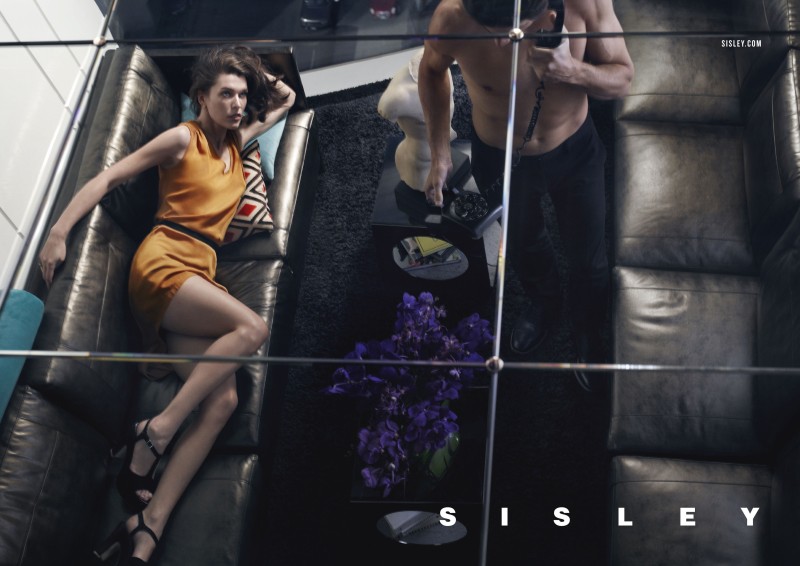 Milla Jovovich Stars in Sisley's Spring 2013 Campaign by Sean & Seng