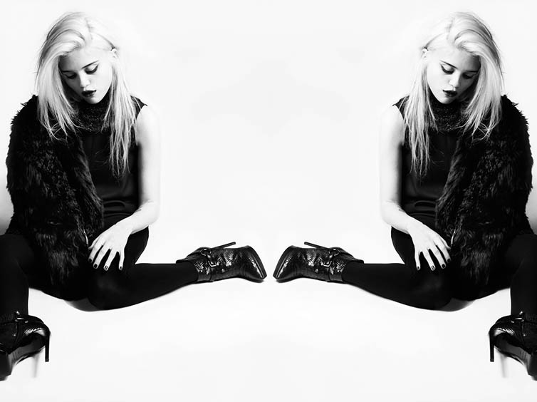 Sky Ferreira Models Saint Laurent's Pre-Fall 2013 Collection by Hedi Slimane