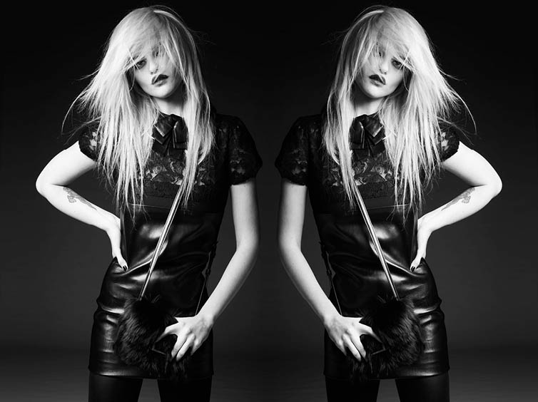 Sky Ferreira Models Saint Laurent's Pre-Fall 2013 Collection by Hedi Slimane