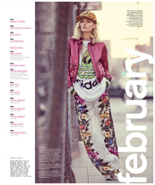 Farah Holt Shines in Urban Style for Nylon's February 2013 Issue by ...