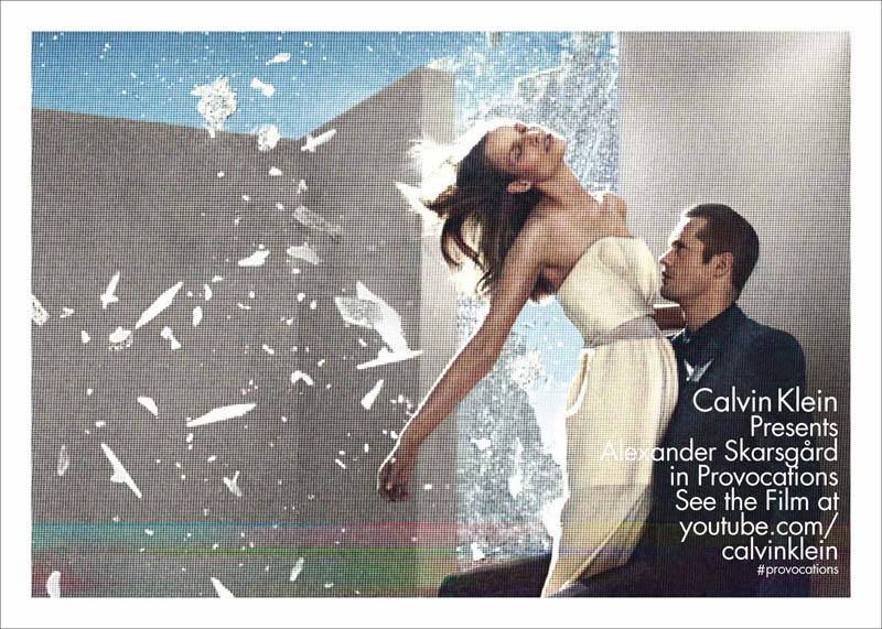 Suvi Koponen and Alexander Skarsgard Front Calvin Klein's Spring 2013 Campaign
