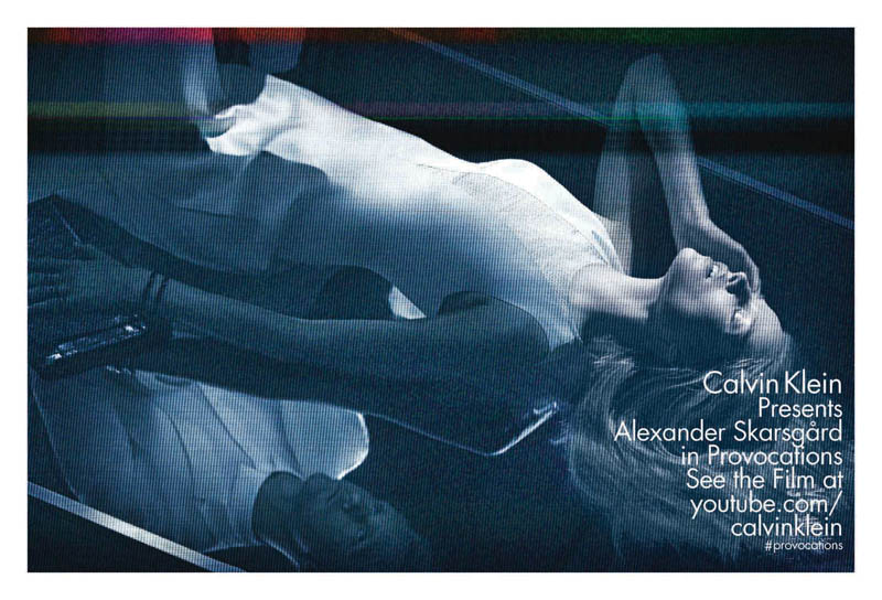 Suvi Koponen and Alexander Skarsgard Front Calvin Klein's Spring 2013 Campaign