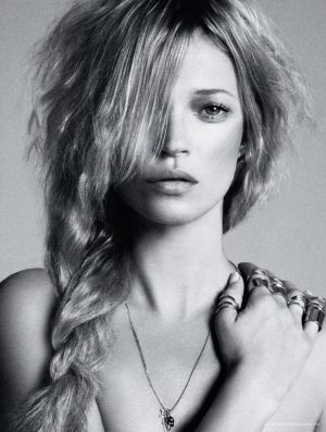 Kate Moss is Hair Fantastic for i-D's Pre-Spring Issue by Daniele ...