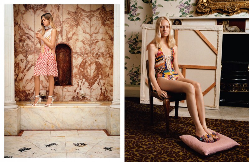 Missoni Gets Nostalgic for its Spring 2013 Campaign by Alasdair McLellan