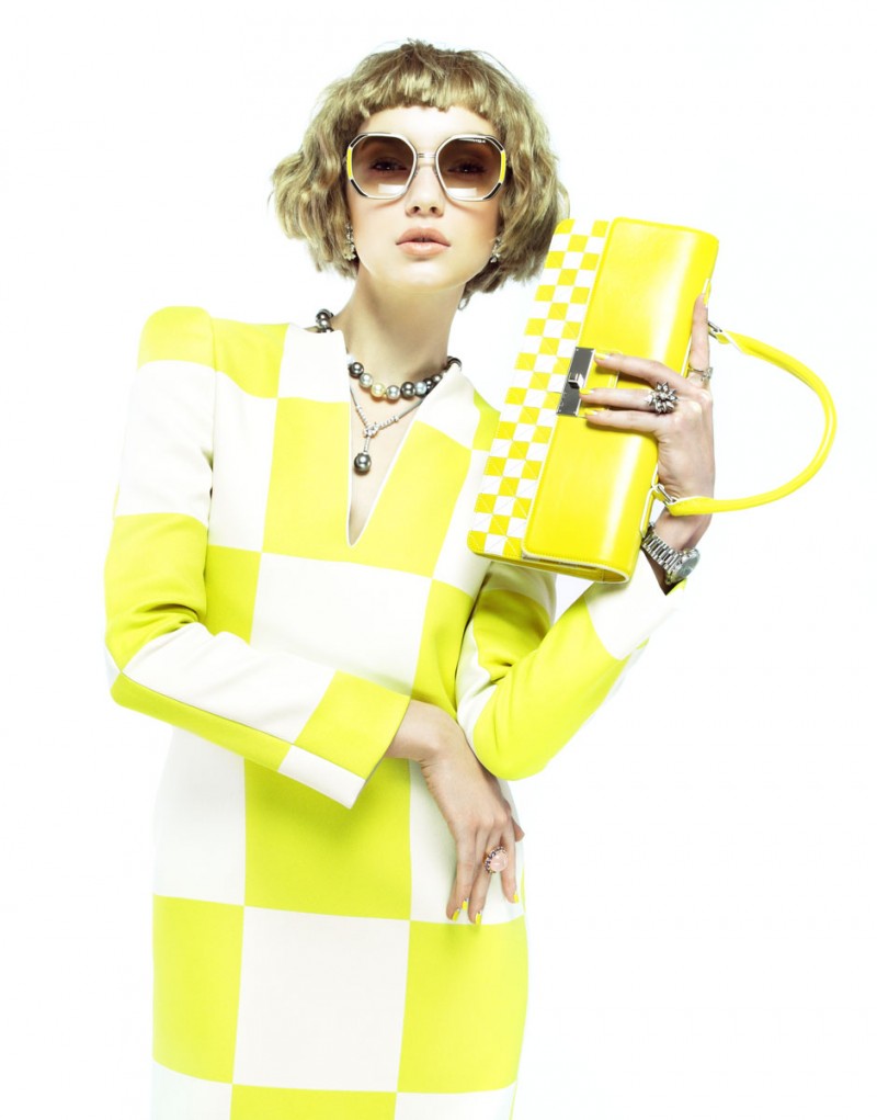 Cordelia Kuznetsova is Pretty in Pastels for Elle Russia March 2013 by Nikolay Biryukov