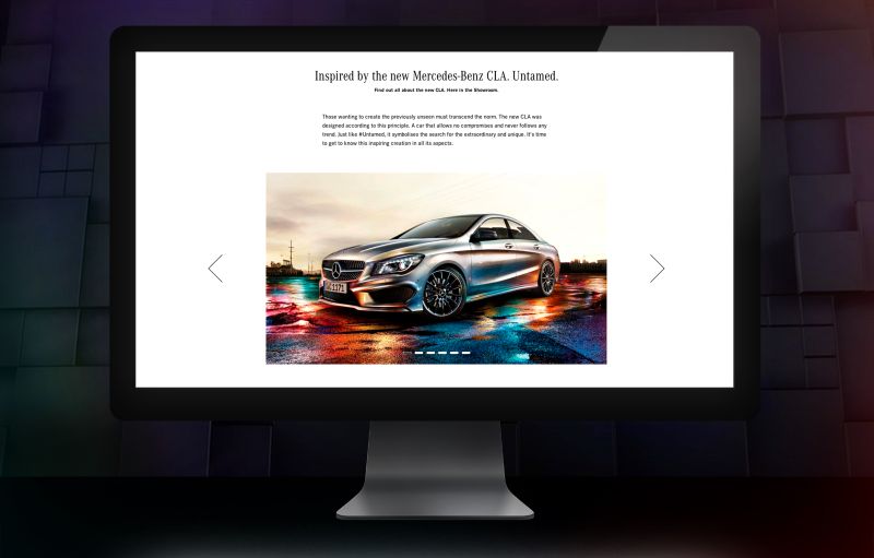 Mercedes Benz's New Digital Photo Installation, #Untamed