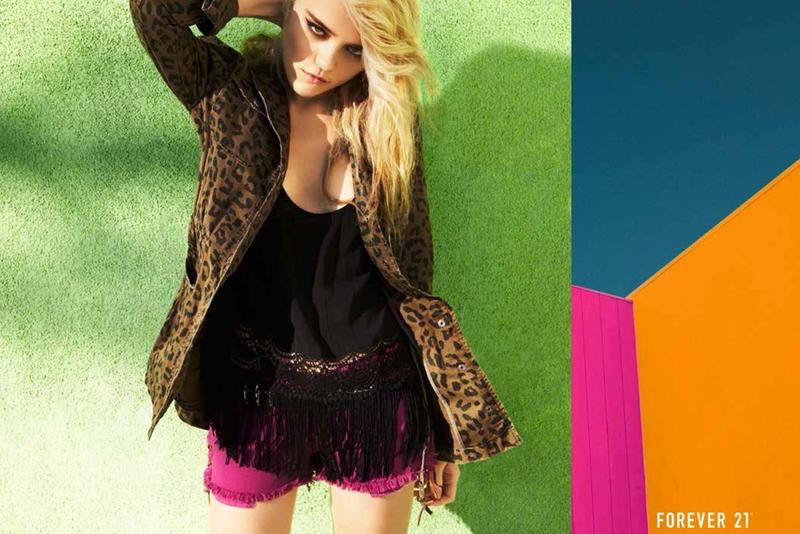 Sky Ferreira Fronts Forever 21's Festival 2013 Collection, Shot by David Roemer