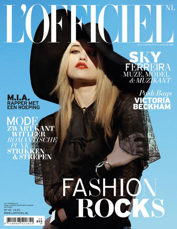 Sky Ferreira Stars in L'Officiel Netherlands March 2013 Cover Shoot ...