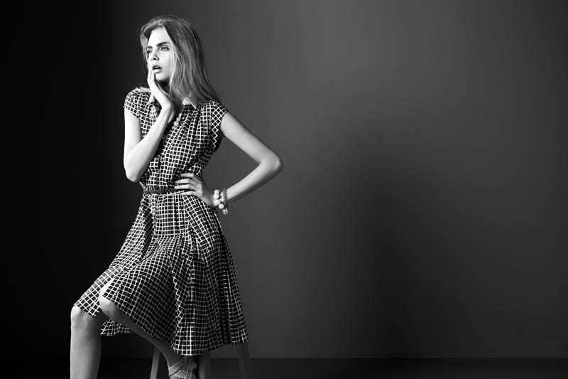 Cara Delevingne Fronts Beanpole's Spring 2013 Campaign