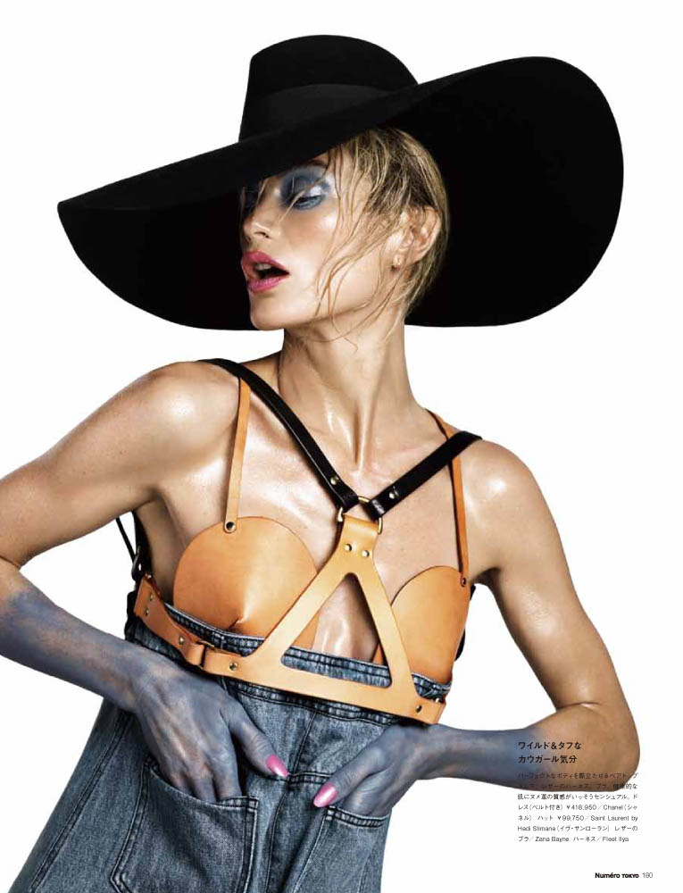 Carolyn Murphy is Hands On for Numéro Tokyo April 2013 by Nino Muñoz