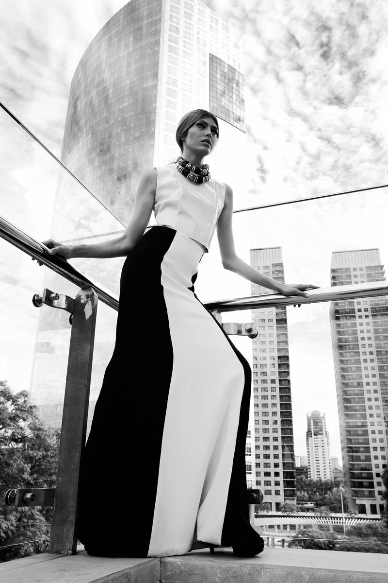 Dafne Cejas by Josefina Bietti in "Black and White" for Fashion Gone Rogue