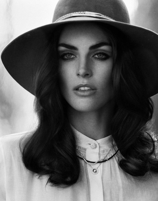 Hilary Rhoda Models Retro Style for DuJour Spring 2013 by Thomas ...