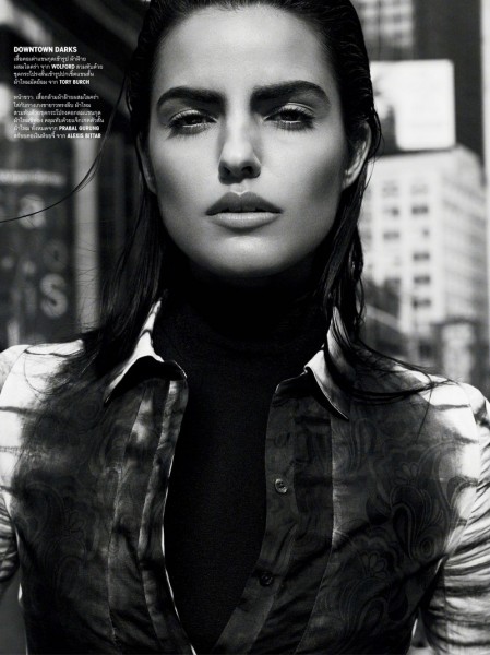 Simon Cave Captures Liza Golden in the Big Apple for Vogue Thailand ...