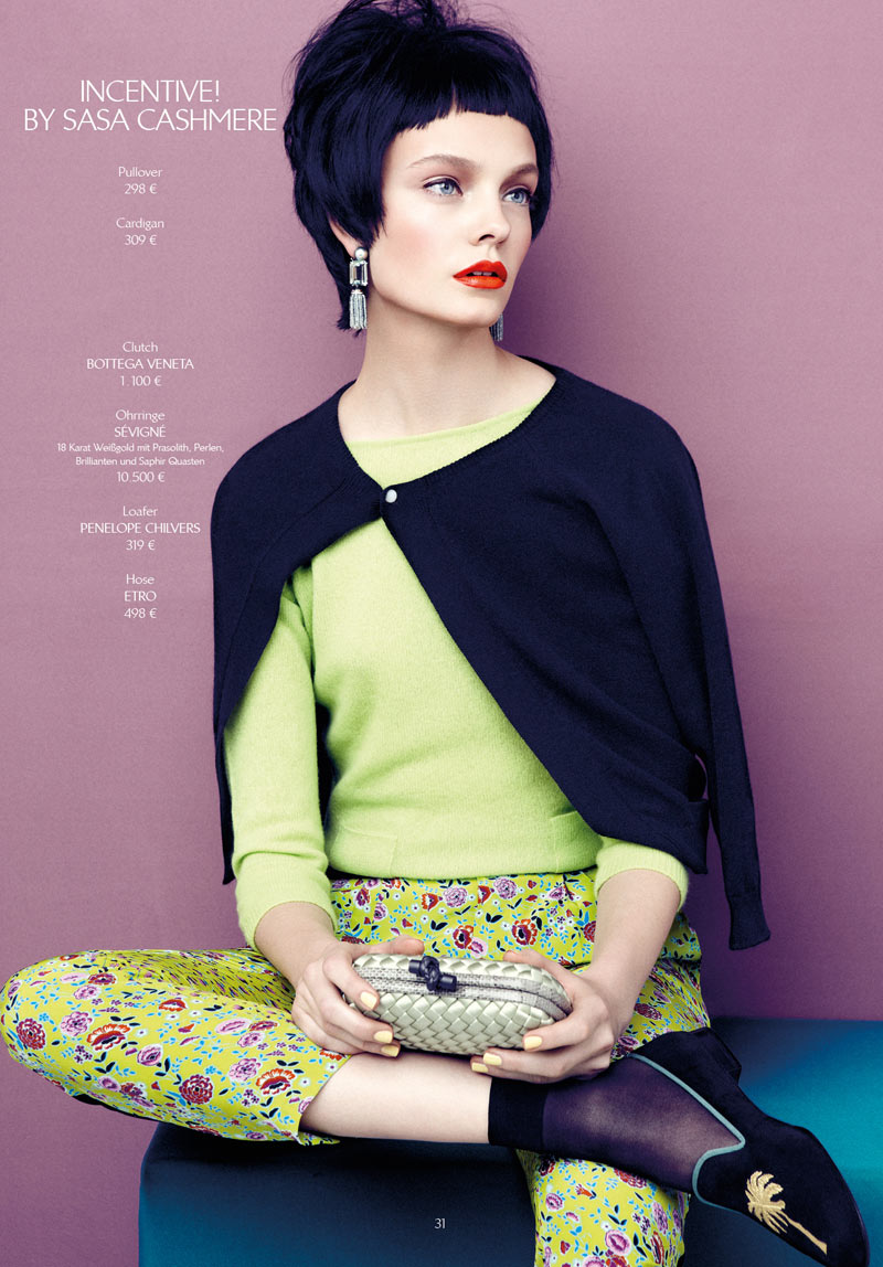Nimue Smit Dons Retro Shades for Apropos Journal Spring/Summer 2013