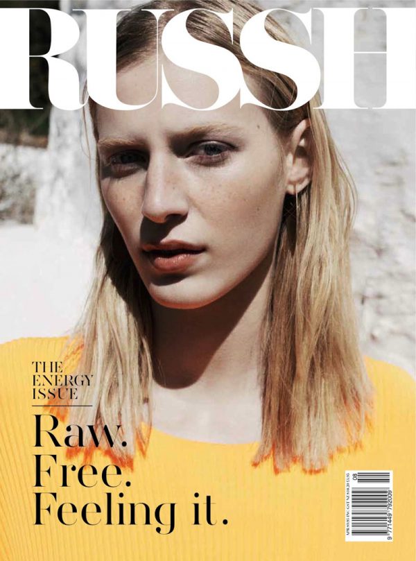 Julia Nobis Keeps it Low-Key in Russh's April/May 2013 Cover Shoot ...