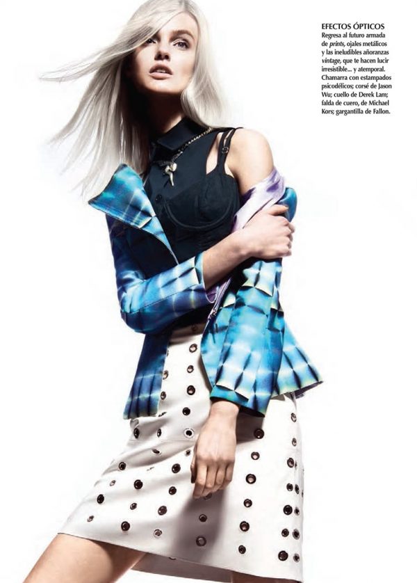 Katie Fogarty Wears Eclectic Fashions for Kevin Sinclair in Vogue Latin ...