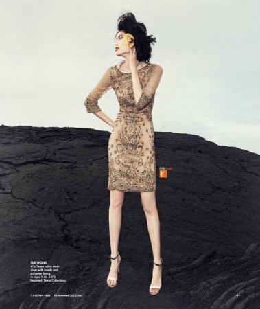 Sui He is An Island Beauty for Neiman Marcus' May 2013 Issue of The ...