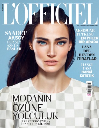 Saadet Aksoy Stars in L'Officiel Turkey April 2013 Cover Shoot by Emre ...