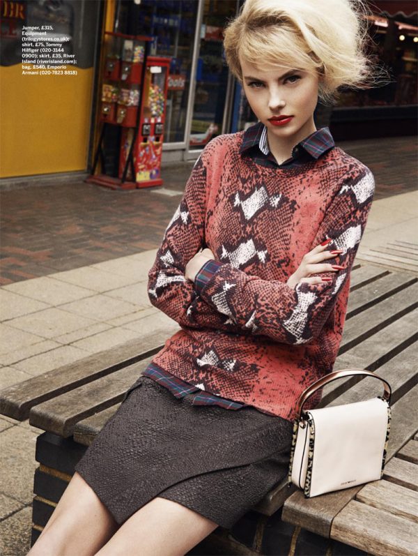 David Titlow Shoots Grown-Up Grunge for Stylist Magazine April 2013 ...