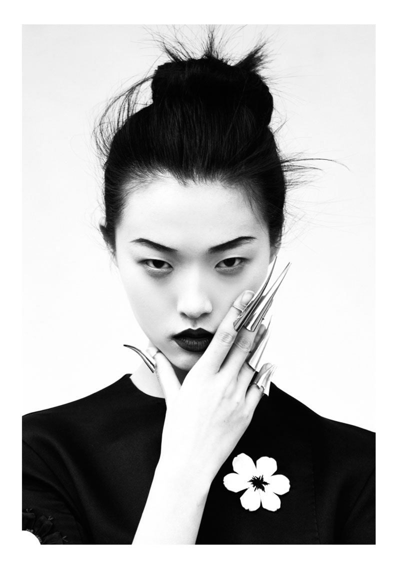 Tian Yi is Geisha Glam for Elle Vietnam's May 2013 Cover Shoot ...