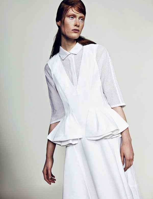 Ilva Heitmann Dons All White for SOMA Magazine by Felix Wong – Fashion ...