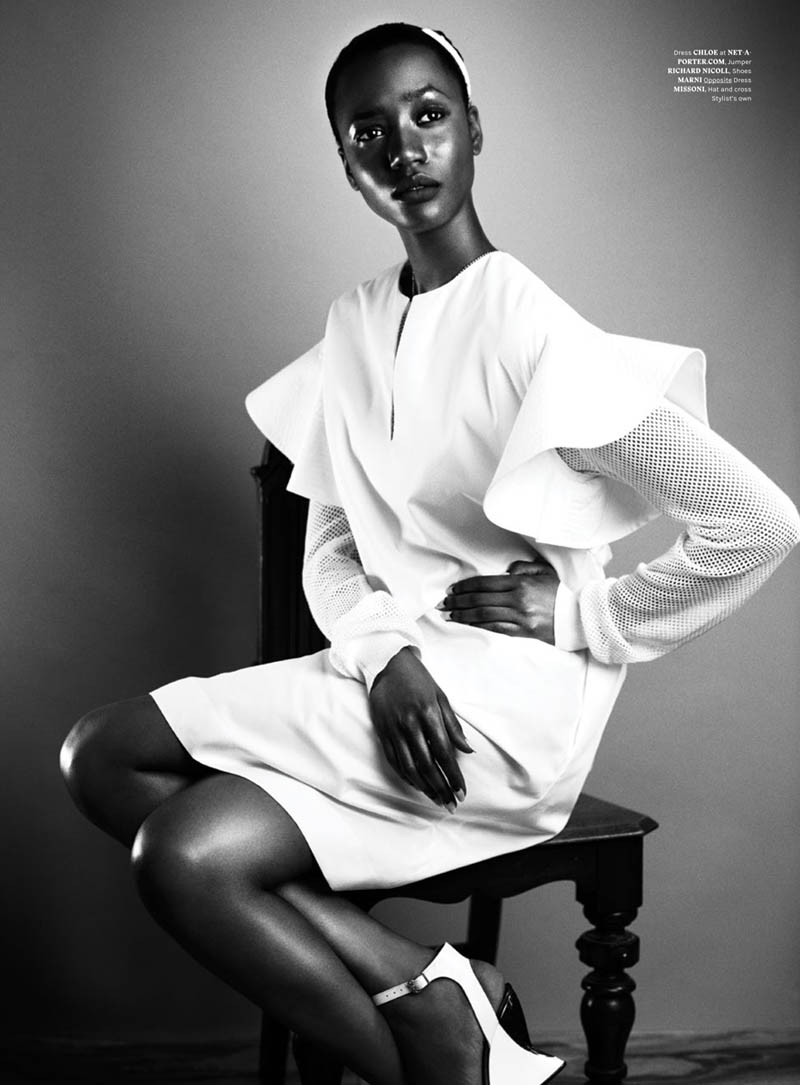 Nadja Giramata Models Pure Style for Jeff Hahn in Used Magazine