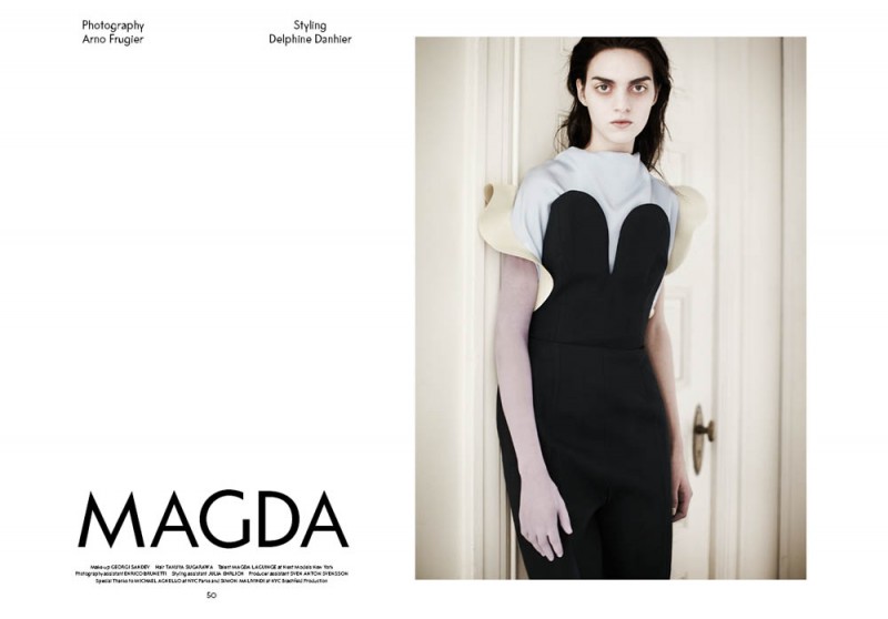 Magda Laguinge Enchants In SSAW Magazine's Spring 2013 Cover Shoot ...