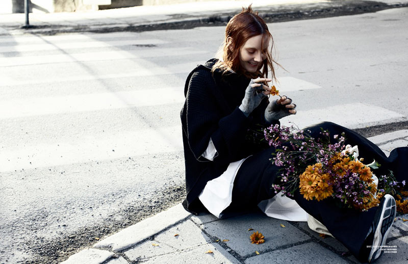 Codie Young Takes to the Streets for Scandinavia S/S/A/W 2013 by Andreas Öhlund