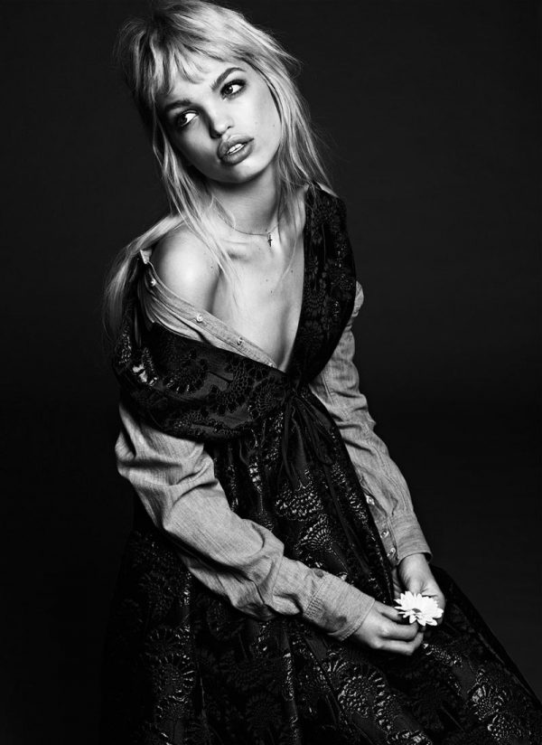 Daphne Groeneveld in Black and White for Twin's Spring/Summer 2013 ...