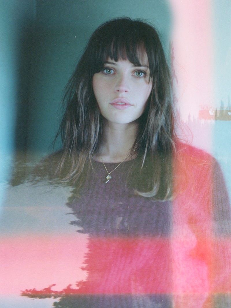 British Actress Felicity Jones Poses for Debut Issue of So It Goes