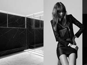 Freja Beha Erichsen Stars in Saint Laurent Pre-Fall 2013 Campaign by ...