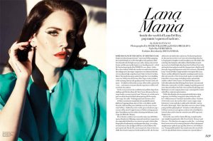 Lana Del Rey Turns Up the Glam for Fashion Magazine's Summer 2013 Cover ...