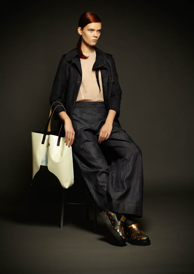 Marni Collaborates with Artist Romina Quiros on Winter 2013 Denim Collection