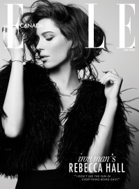 Rebecca Hall Stars in Elle Canada's June 2013 Cover Shoot by Max ...