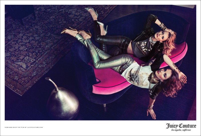 See Juicy Couture's Complete Fall 2013 Campaign with Edita and Andreea