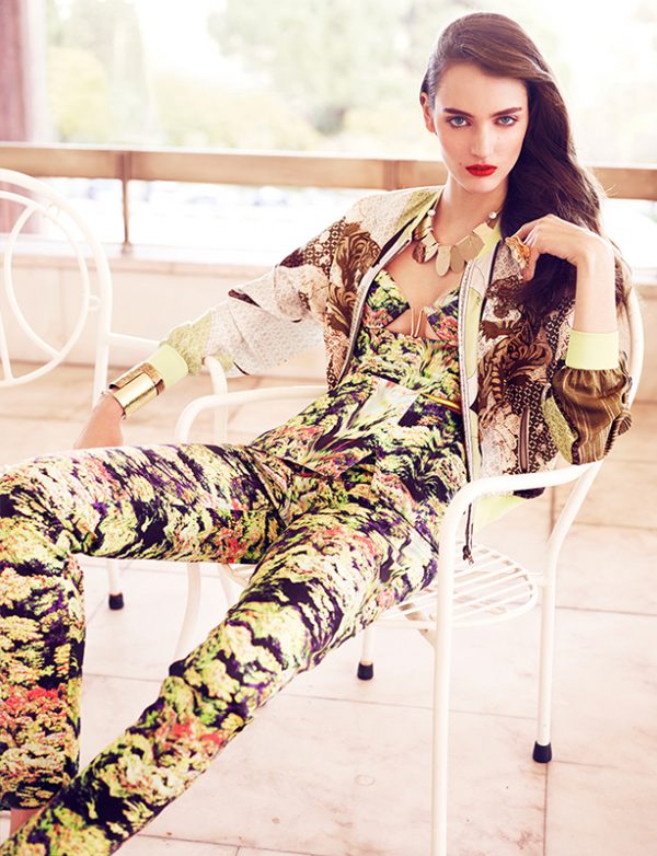 Zuzanna Bijoch Stars in Vogue Latin America July 2013 Cover Shoot ...