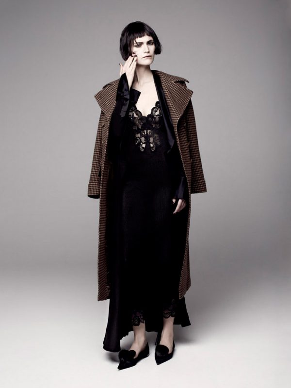 Fia Ljungström Models 30s Style for Elle Sweden by Andreas Öhlund ...