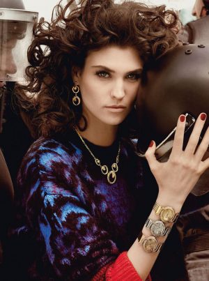 Just Cavalli Fall 2013 Campaign Taps Karlina Caune, Julia Frauche and ...