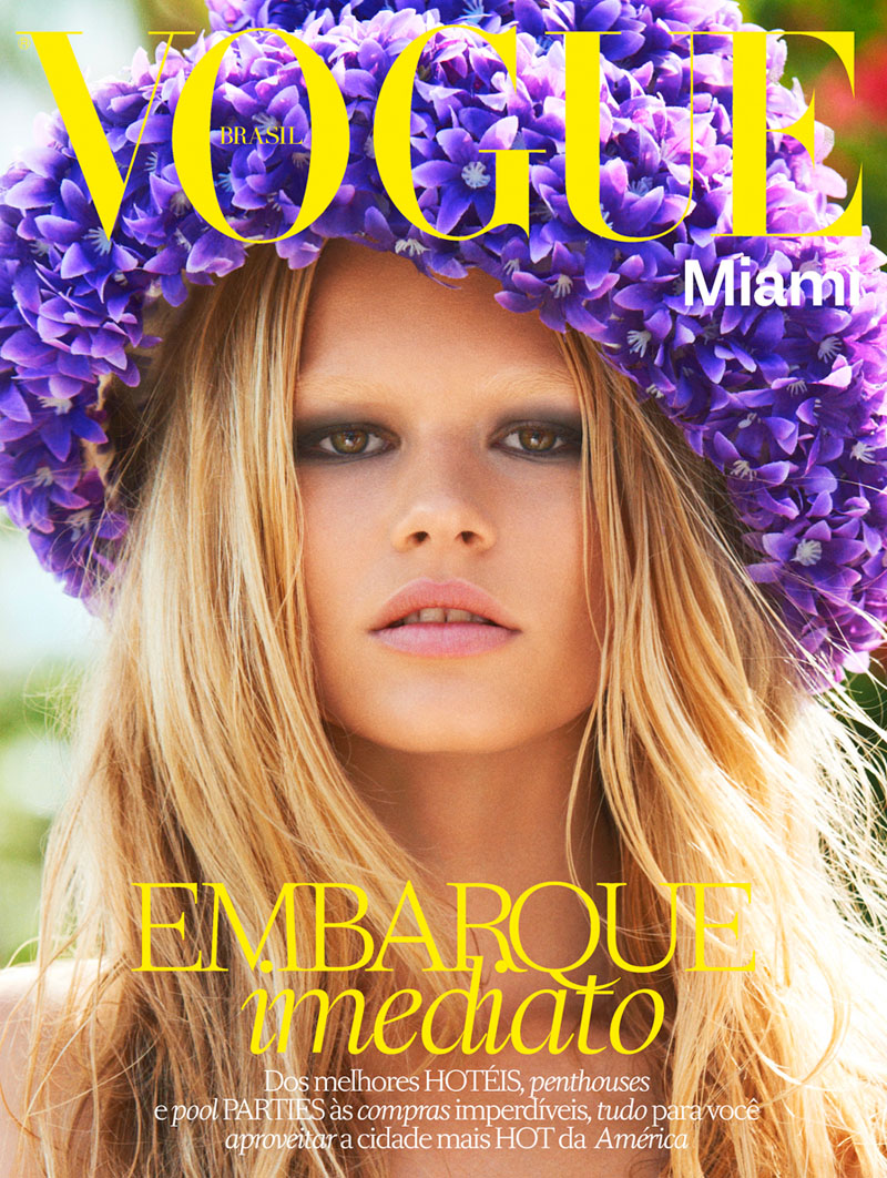 Anna Ewers Channels 60s Bombshell for Vogue Brazil by Mariano Vivanco ...