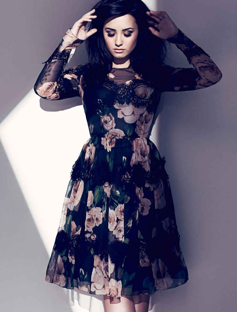Demi Lovato Stars in Fashion Magazine's August Issue by Chris Nicholls ...