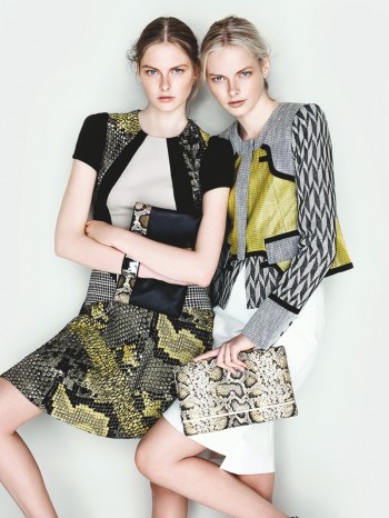 Exclusive: Sisters Elza and Vera Luijendijk Front Cue S/S 2013 Campaign ...